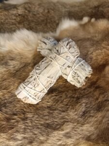 Sahumerio de salvia blanca