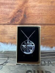 Collar Tetragramatón de Acero