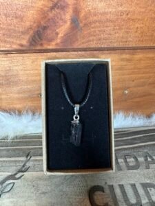 Collar de Turmalina Negra